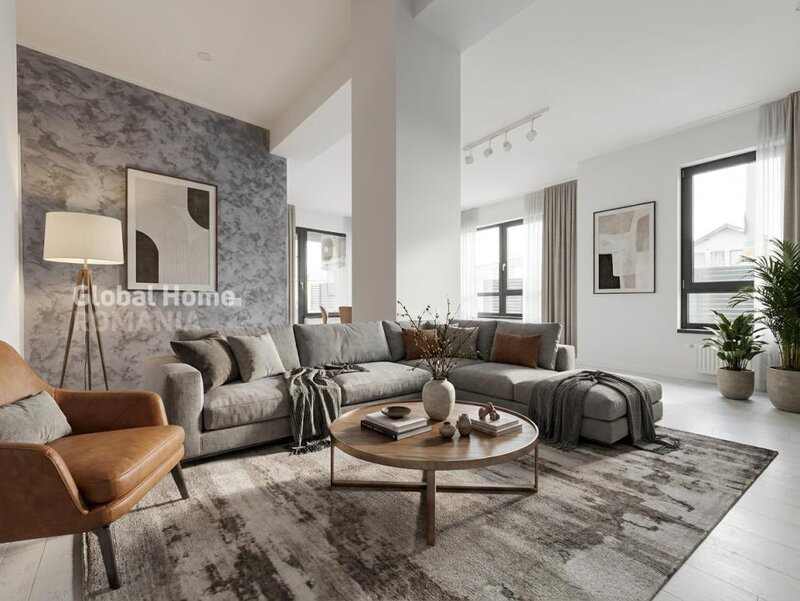 Pipera, Matei Millo, loc parcare inclus, apartament 3cam 83 mp utili, 64 mp terasa,