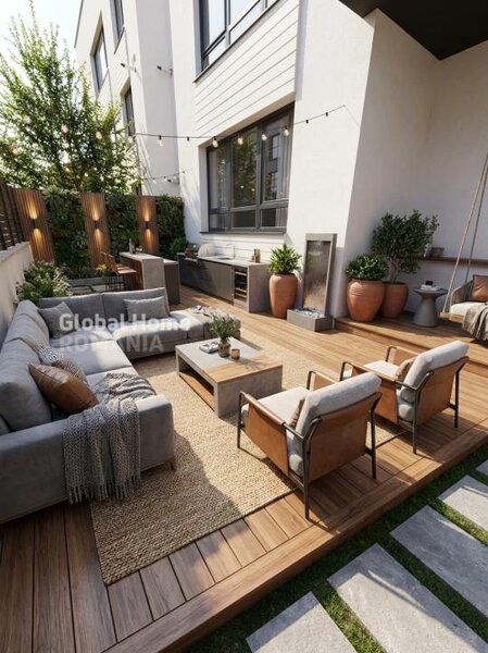 Pipera, Matei Millo, loc parcare inclus, apartament 3cam 83 mp utili, 64 mp terasa,